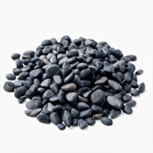 Black Bean Pebbles 1/4″