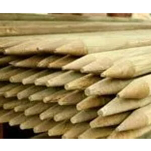 Pressure Treated Tree Poles (Green color)